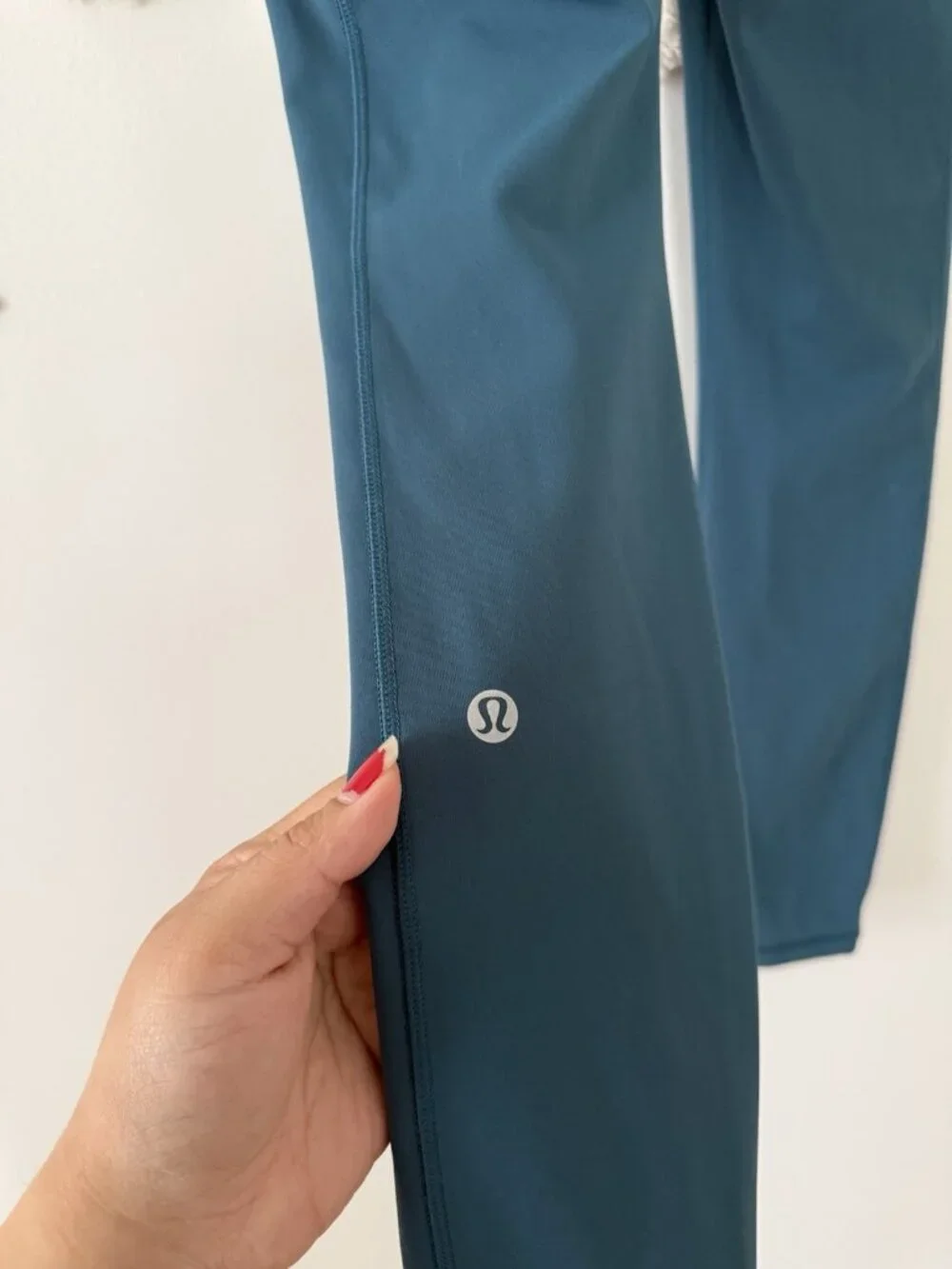 Lululemon Speed Up 7/8 Tight Leggings Teal Blue Luxtreme Running Pilates 2
